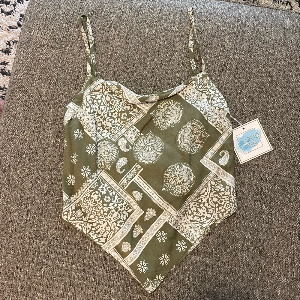 Bandana tie top